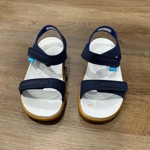 Native navy sandals